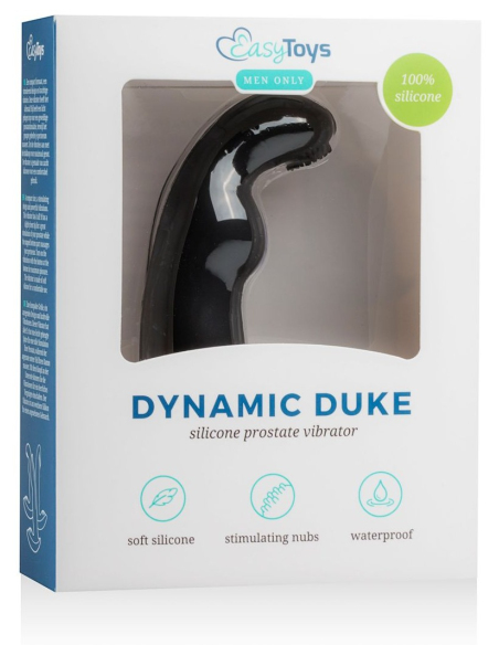 Vibromasseur prostatique Dynamic Duke en silicone doux