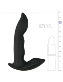 Vibromasseur prostatique en silicone doux pour une stimulation précise