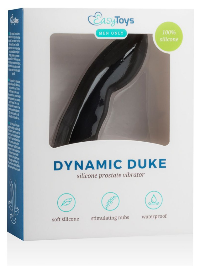 Vibromasseur prostatique en silicone...