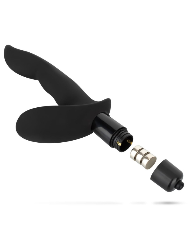 Vibromasseur prostatique en silicone...