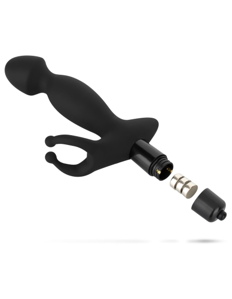 Vibromasseur prostatique puissant en silicone doux