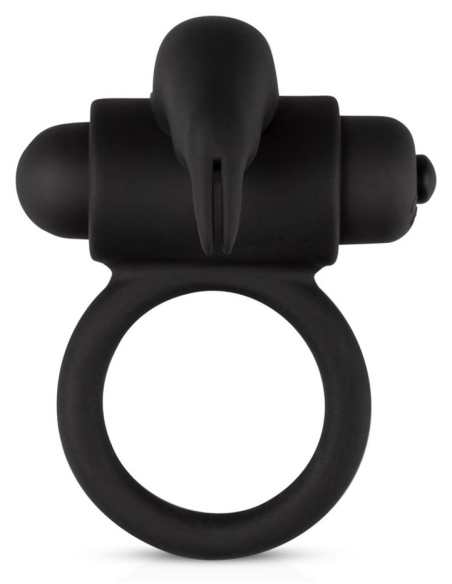 Anneau vibrant avec stimulateur lapin pour couple