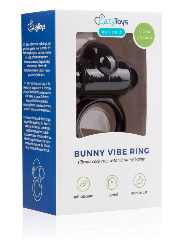 Anneau vibrant avec stimulateur lapin...