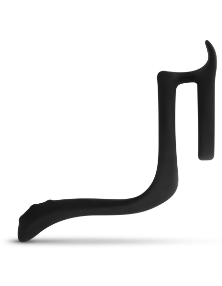 Anneau pénien en silicone doux avec stimulation périnéale