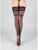 Bas autofixants Fantasy Hold Ups 20 deniers - L/XL, S/M