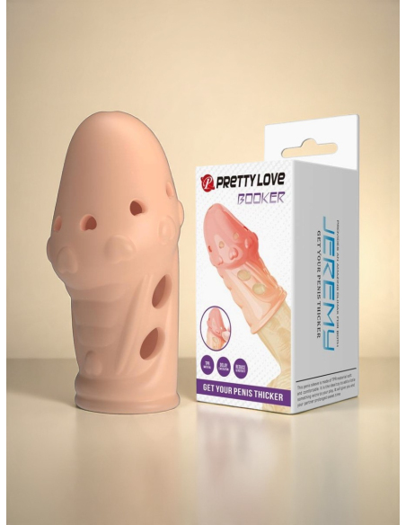 Gaine flexible pour pénis en TPR doux et étanche