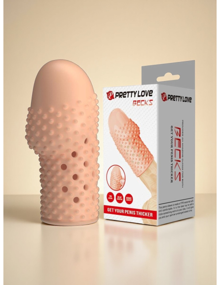 Gaine souple pour pénis 8cm