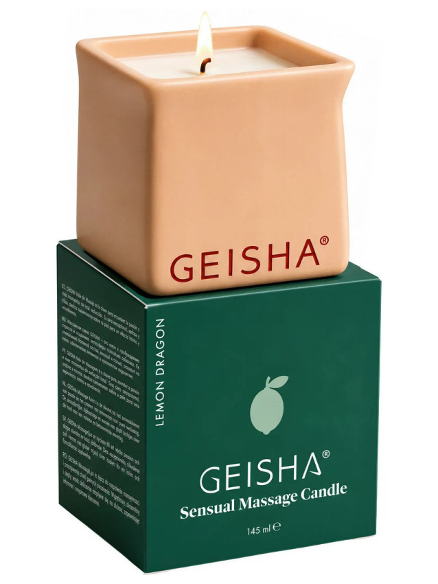Bougie de massage parfumée aux...