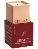 Bougie de massage sensuel au parfum épicé 145 ml