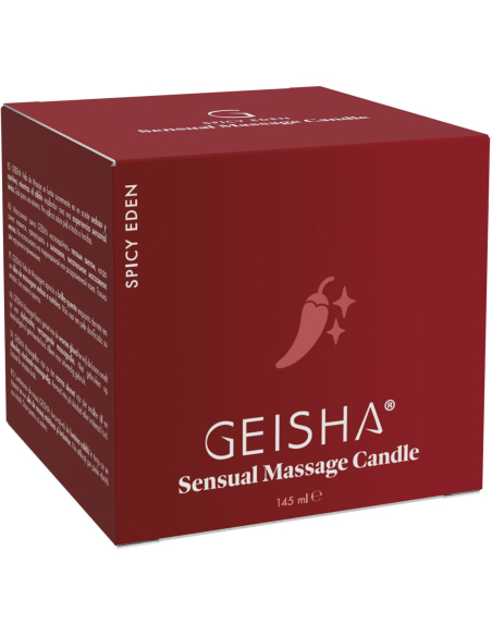 Bougie de massage sensuel au parfum épicé 145 ml