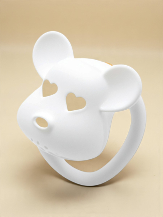 Cage de chasteté Blanc tête...