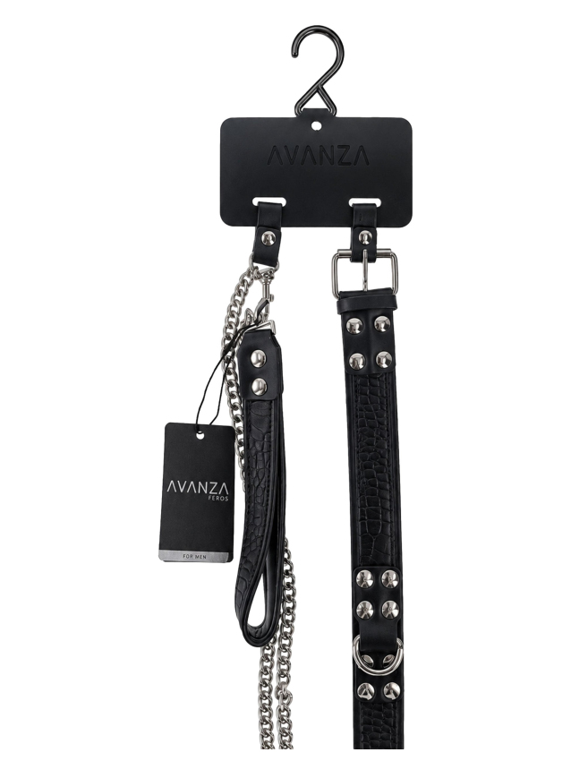 Collier-laisse Croco - vue 3