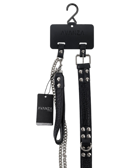 Collier-laisse Croco - vue 3