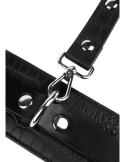 Menottes de chevilles Croco Noires - vue 5