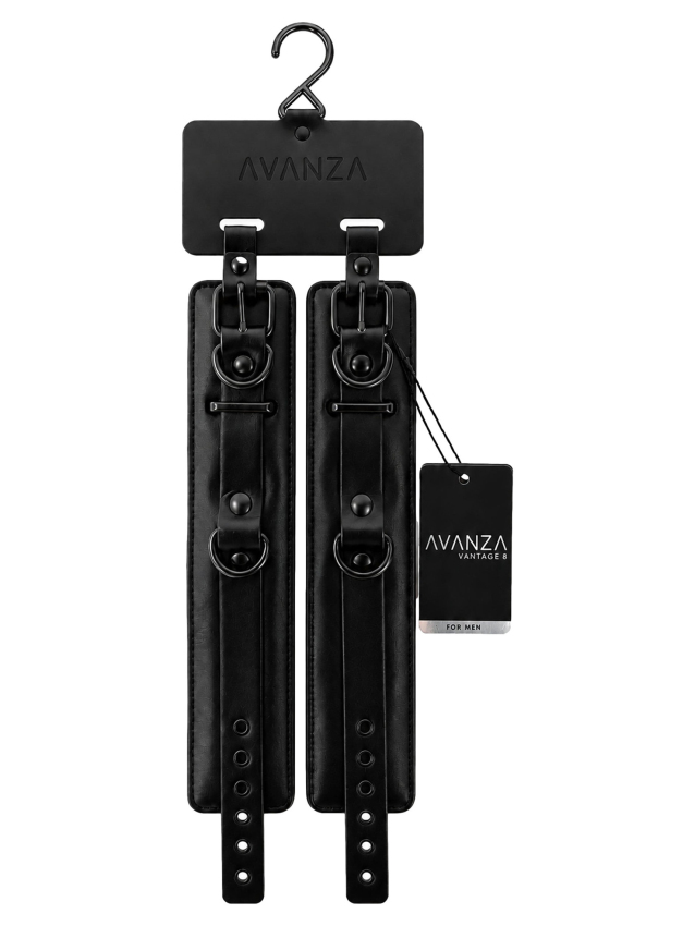 Menottes de poignets Vantage Noires - vue 3