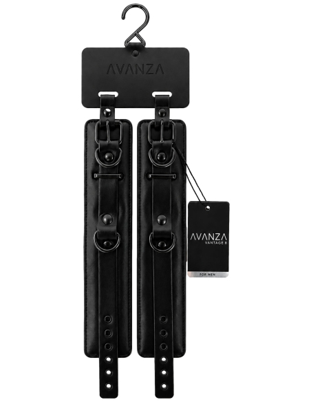 Menottes de poignets Vantage Noires - vue 3