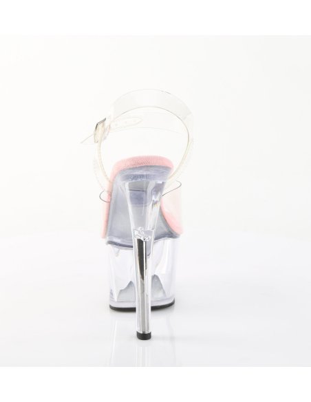 Sandales à talon haut avec bride cheville et plateforme - 35 FR - 5 US, 36 FR - 6 US, 37 FR - 7 US, 38 FR - 8 US, 39 FR - 9 U...