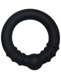 Cockring en silicone avec boule de stimulation 42 mm