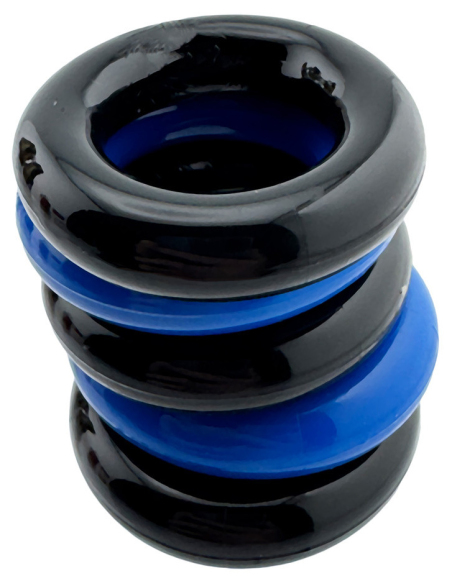 Lot de 5 cockrings souples et étirables 22 mm - vue 3