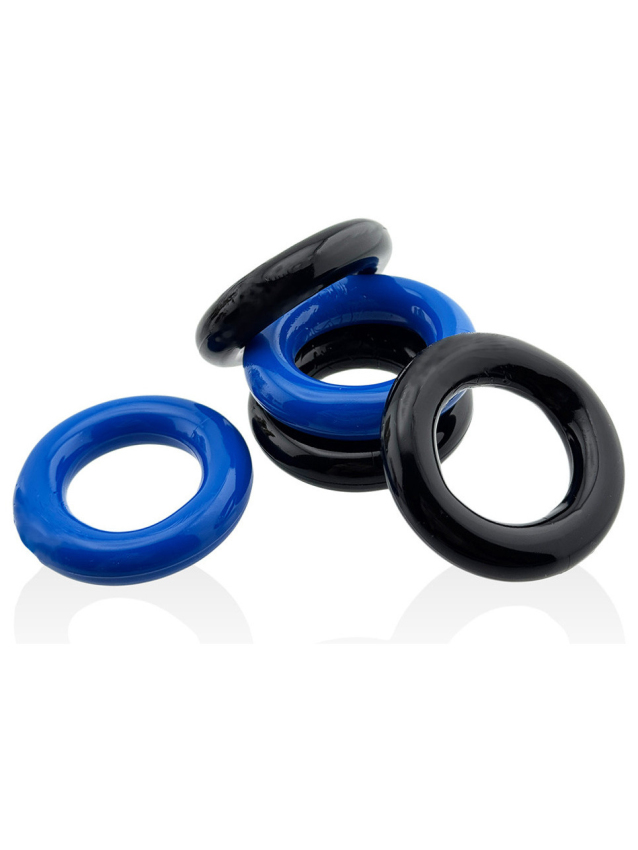 Lot de 5 cockrings souples et étirables 22 mm - vue 5
