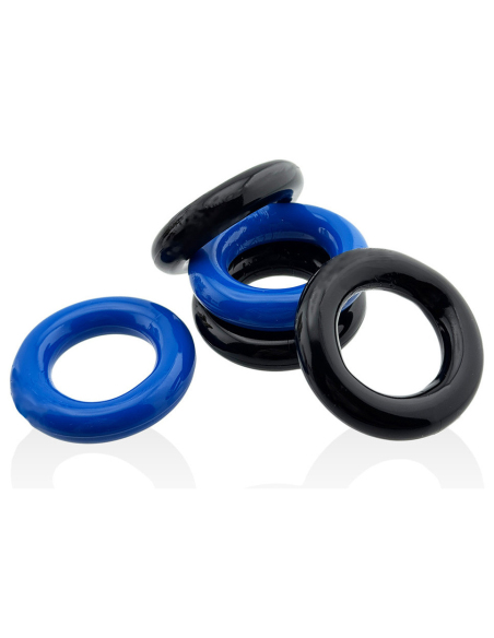 Lot de 5 cockrings souples et étirables 22 mm - vue 5