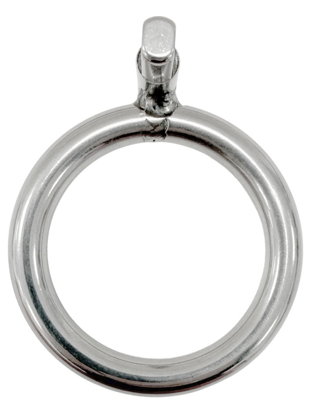 Cage de chasteté avec dilatateur creux - vue 9
