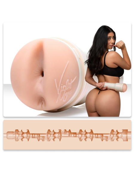 Masturbateur anal réaliste Violet Myers Ahegao en Superskin - vue 2
