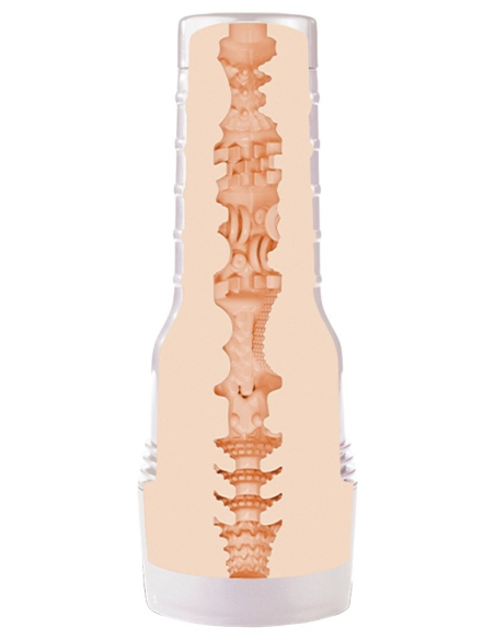 Masturbateur réaliste à texture stimulante en Superskin - vue 6