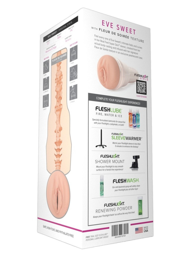 Masturbateur réaliste à texture stimulante en Superskin - vue 9