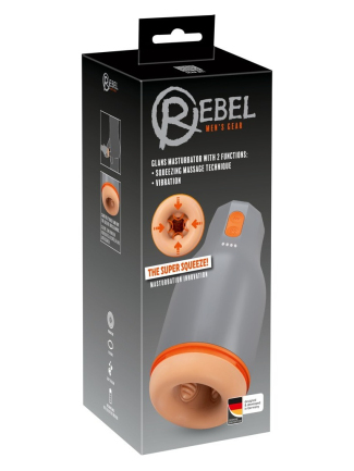 Masturbateur vibrant pour stimulation précise du gland