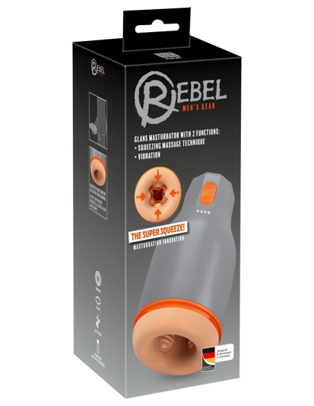 Masturbateur vibrant pour stimulation précise du gland