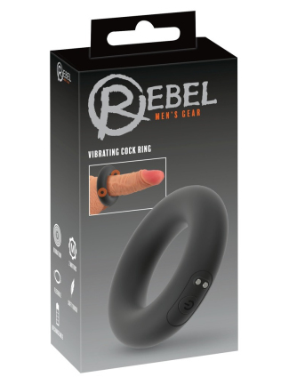Anneau vibrant en silicone doux pour érection prolongée