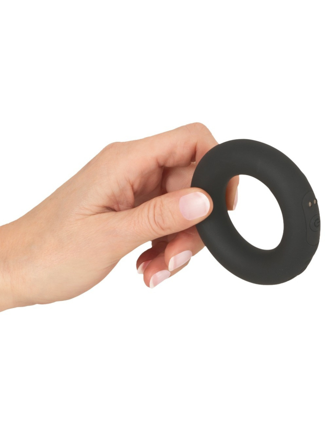 Anneau vibrant en silicone doux pour érection prolongée - vue 6