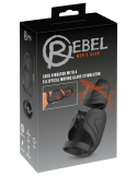 Vibromasseur pénien avec stimulateur de gland elliptique