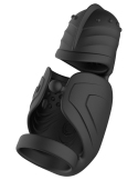 Vibromasseur pénien avec stimulateur de gland elliptique - vue 6