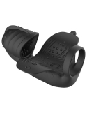 Vibromasseur pénien avec stimulateur de gland elliptique - vue 9