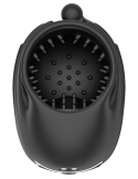 Vibromasseur pénien avec stimulateur de gland elliptique - vue 10