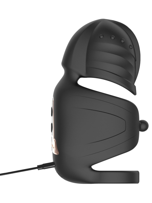 Vibromasseur pénien avec stimulateur de gland elliptique - vue 13