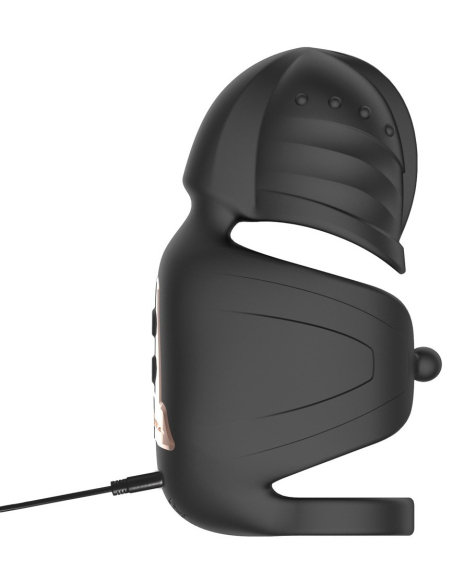 Vibromasseur pénien avec stimulateur de gland elliptique - vue 13