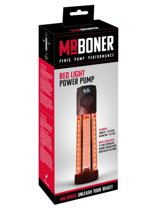 Pompe à pénis avec lumière infrarouge