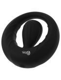 Anneau pénien avec stimulateur vibrant en silicone doux - vue 4