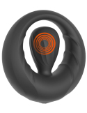 Anneau pénien avec stimulateur vibrant en silicone doux - vue 5