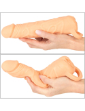 Extension et masturbateur 2 en 1 avec vibrations puissantes