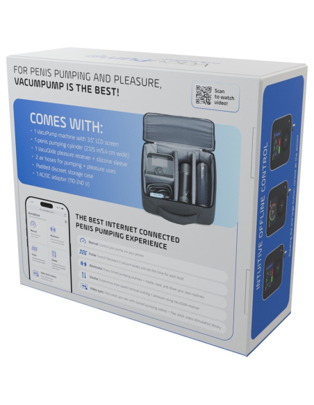 VacuPump pompe à vide électronique avec fonctions de stimulation variées