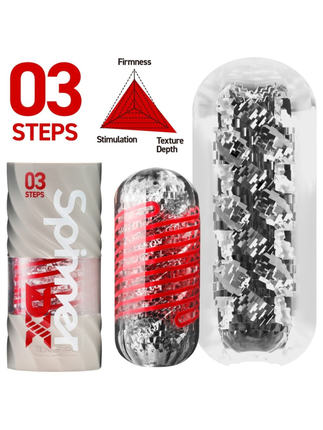 Masturbateur Spinner DX Steps 03