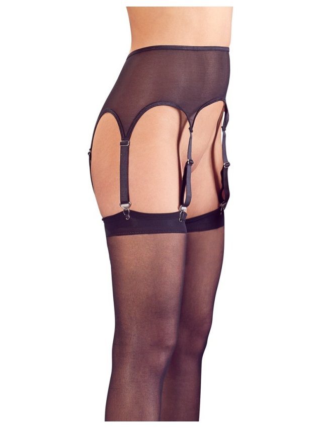Ceinture porte-jarretelles avec bas...