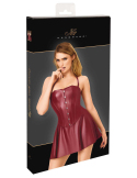 Robe courte corset bordeaux profond - L, M, S, XL, XXL, XXXL