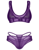 Ensemble lingerie 2 pièces violet