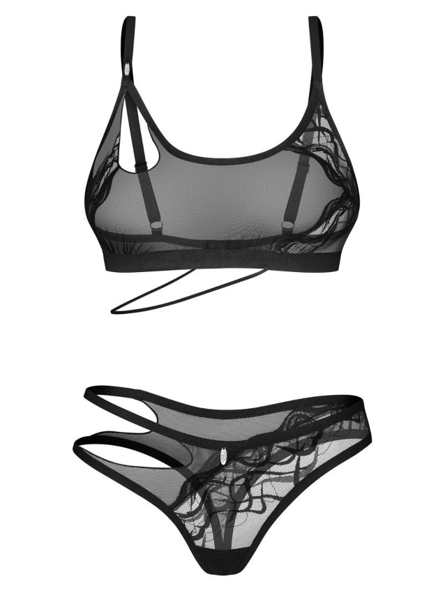Ensemble lingerie 2 pièces noir...