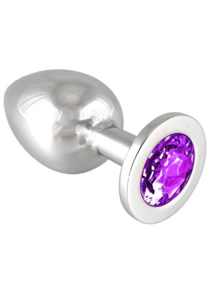 Anus piquet GRAND avec cristal mauve L